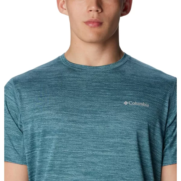 imageColumbia Mens Alpine Chill Zero Short Sleeve CrewCloudburst Heather