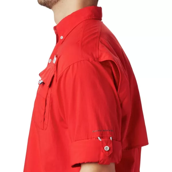 imageColumbia Mens Bahama II Long Sleeve ShirtRed Spark