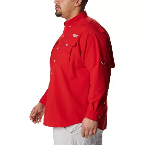 imageColumbia Mens Bahama II Long Sleeve ShirtRed Spark