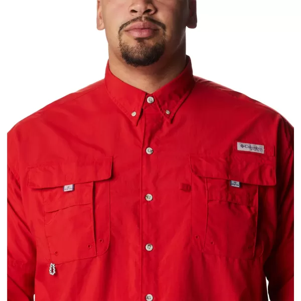 imageColumbia Mens Bahama II Long Sleeve ShirtRed Spark