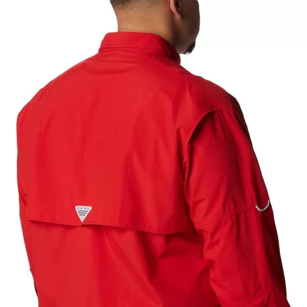 imageColumbia Mens Bahama II Long Sleeve ShirtRed Spark