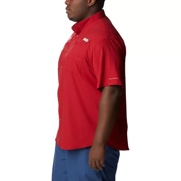 imageColumbia Mens Big  Tall Collegiate Tamiami Short Sleeve ShirtAlternate Team Color