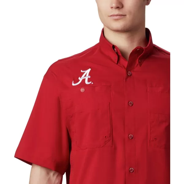 imageColumbia Mens Big  Tall Collegiate Tamiami Short Sleeve ShirtAlternate Team Color