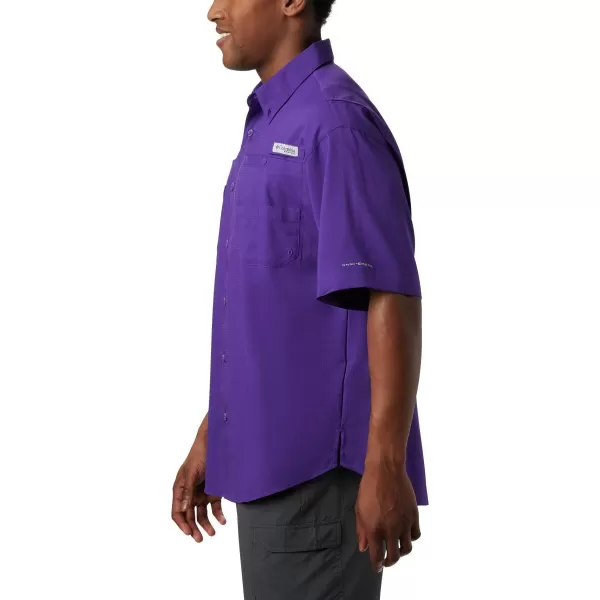 imageColumbia Mens Big  Tall Collegiate Tamiami Short Sleeve ShirtAlternate Team Color