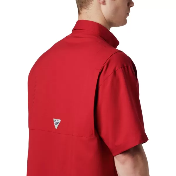 imageColumbia Mens Big  Tall Collegiate Tamiami Short Sleeve ShirtAlternate Team Color