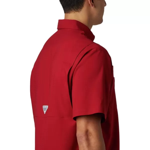 imageColumbia Mens Big  Tall Collegiate Tamiami Short Sleeve ShirtAlternate Team Color