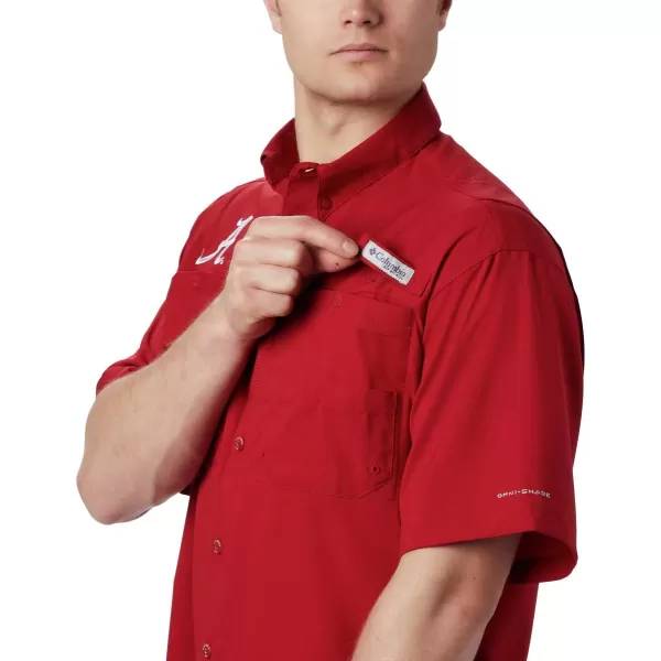 imageColumbia Mens Big  Tall Collegiate Tamiami Short Sleeve ShirtAlternate Team Color