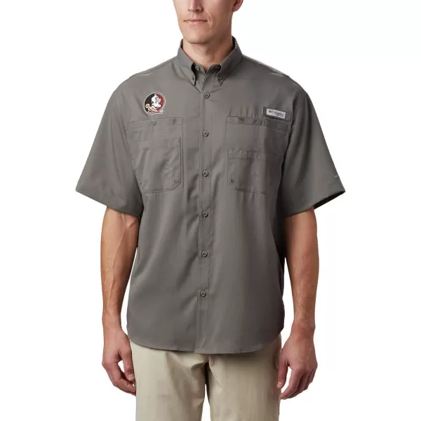 imageColumbia Mens Big  Tall Collegiate Tamiami Short Sleeve ShirtAlternate Team Color