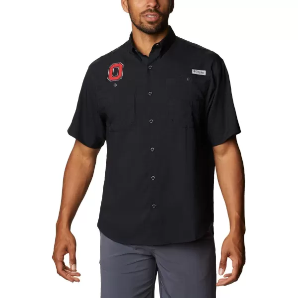 imageColumbia Mens Big  Tall Collegiate Tamiami Short Sleeve ShirtAlternate Team Color