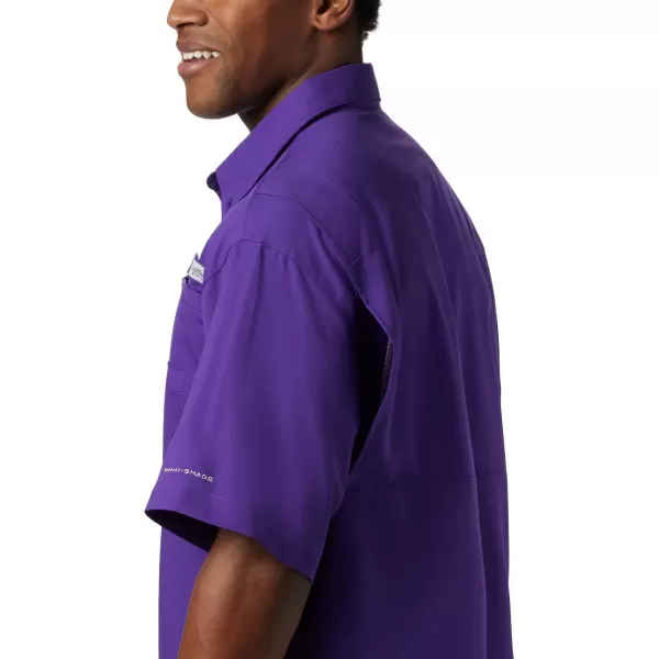 imageColumbia Mens Big  Tall Collegiate Tamiami Short Sleeve ShirtAlternate Team Color