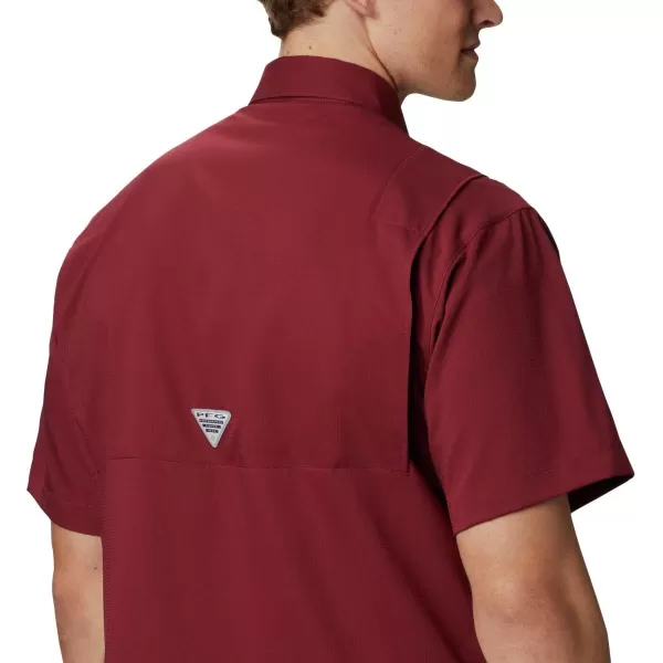 imageColumbia Mens Big  Tall Collegiate Tamiami Short Sleeve ShirtAlternate Team Color