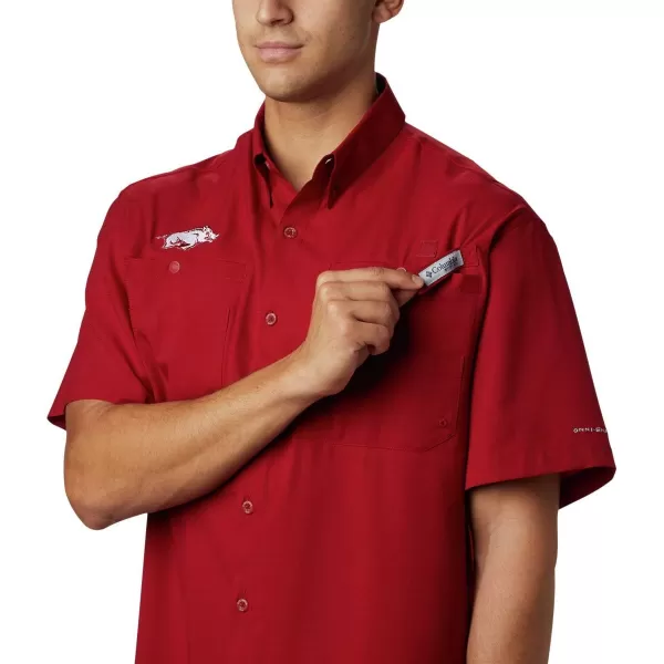 imageColumbia Mens Big  Tall Collegiate Tamiami Short Sleeve ShirtAlternate Team Color