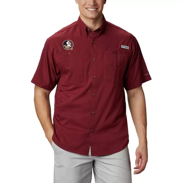 imageColumbia Mens Big  Tall Collegiate Tamiami Short Sleeve ShirtAlternate Team Color
