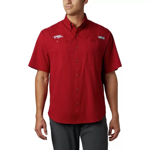 imageColumbia Mens Big  Tall Collegiate Tamiami Short Sleeve ShirtAlternate Team Color