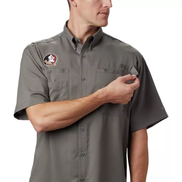 imageColumbia Mens Big  Tall Collegiate Tamiami Short Sleeve ShirtAlternate Team Color