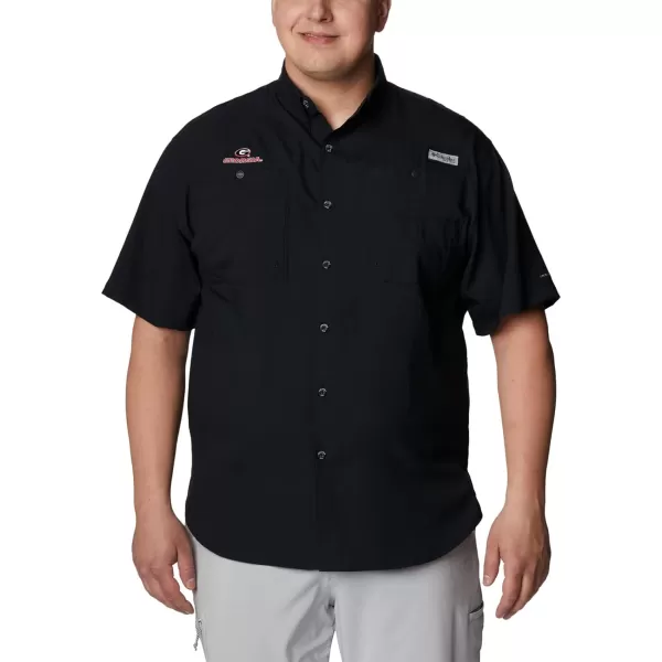 imageColumbia Mens Big  Tall Collegiate Tamiami Short Sleeve ShirtAlternate Team Color