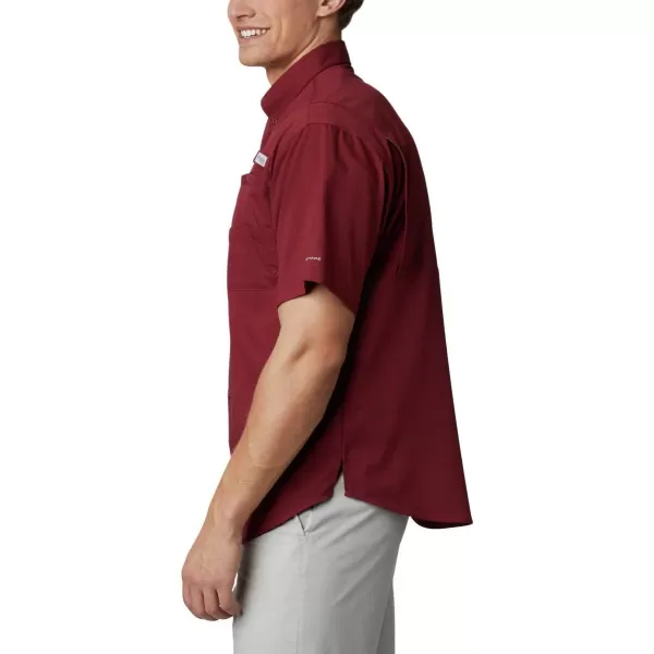 imageColumbia Mens Big  Tall Collegiate Tamiami Short Sleeve ShirtAlternate Team Color