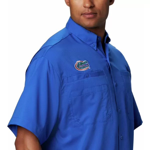 imageColumbia Mens Big  Tall Collegiate Tamiami Short Sleeve ShirtFla  Azul
