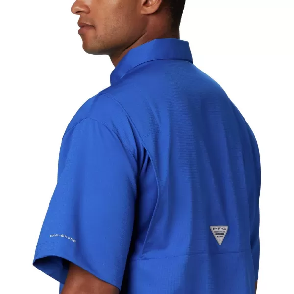 imageColumbia Mens Big  Tall Collegiate Tamiami Short Sleeve ShirtFla  Azul