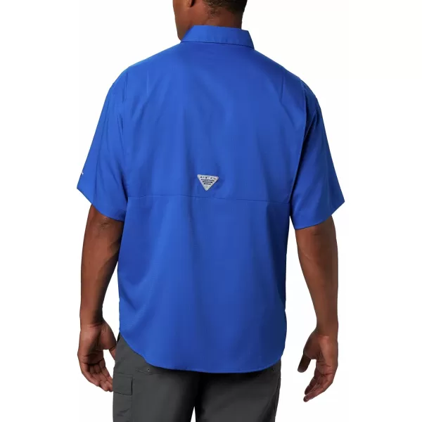 imageColumbia Mens Big  Tall Collegiate Tamiami Short Sleeve ShirtFla  Azul