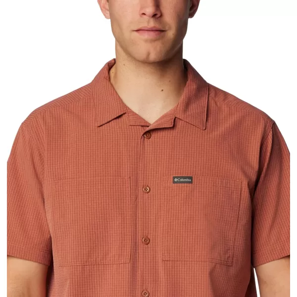 imageColumbia Mens Black Mesa Lightweight Short Sleeve ShirtAuburn