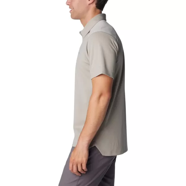 imageColumbia Mens Black Mesa PoloFlint Grey