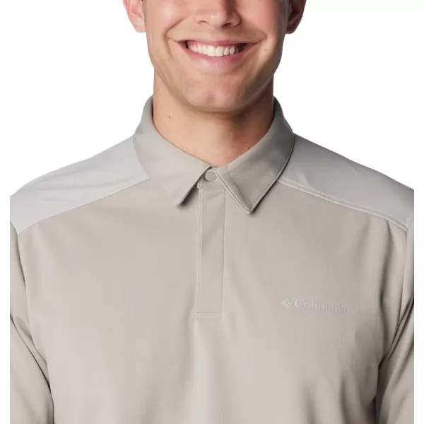 imageColumbia Mens Black Mesa PoloFlint Grey