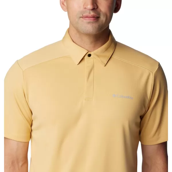 imageColumbia Mens Black Mesa PoloLight Camel