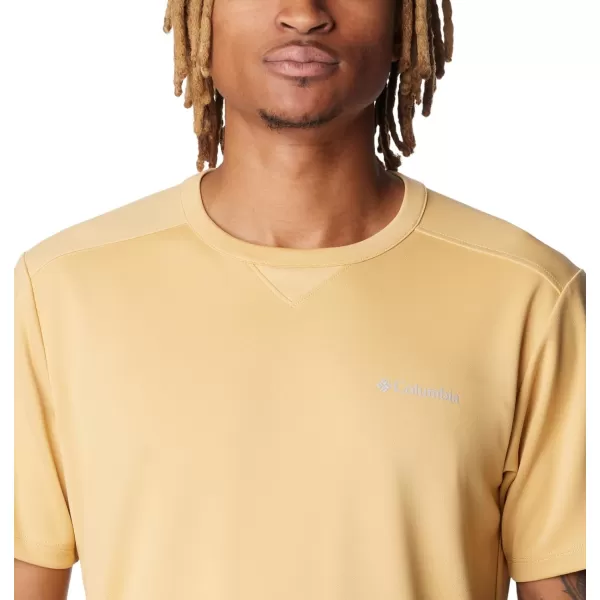 imageColumbia Mens Black Mesa Short Sleeve CrewLight Camel