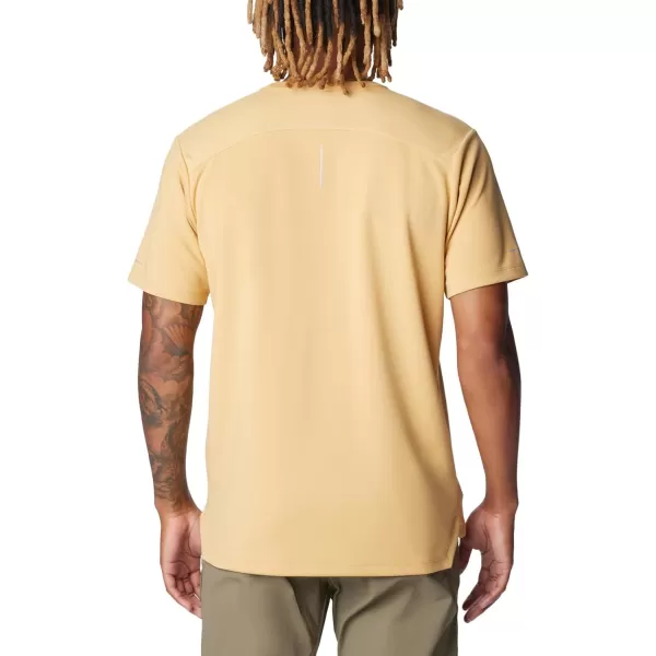 imageColumbia Mens Black Mesa Short Sleeve CrewLight Camel