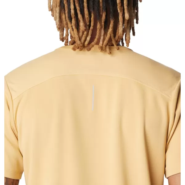 imageColumbia Mens Black Mesa Short Sleeve CrewLight Camel