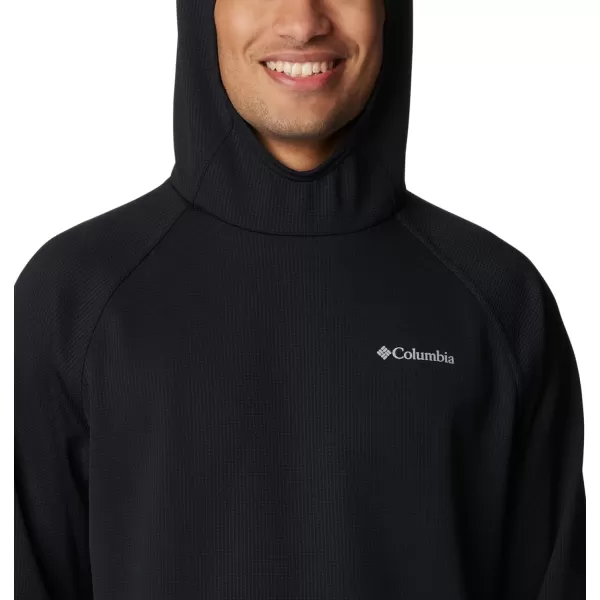 imageColumbia Mens Black Mesa Waffle Knit HoodieBlack