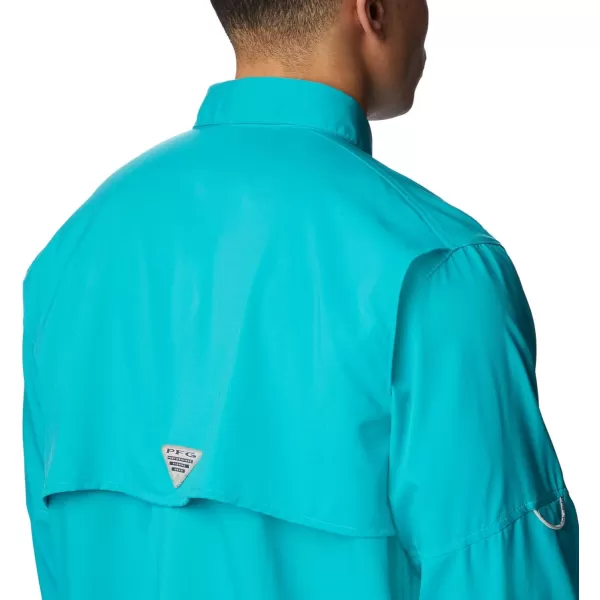 imageColumbia Mens Blood and Guts Iv Woven Long SleeveTurquoise