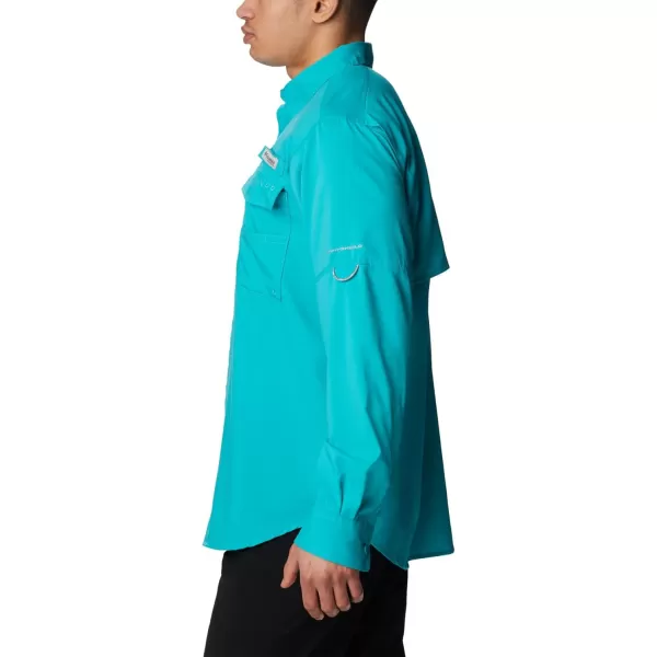imageColumbia Mens Blood and Guts Iv Woven Long SleeveTurquoise