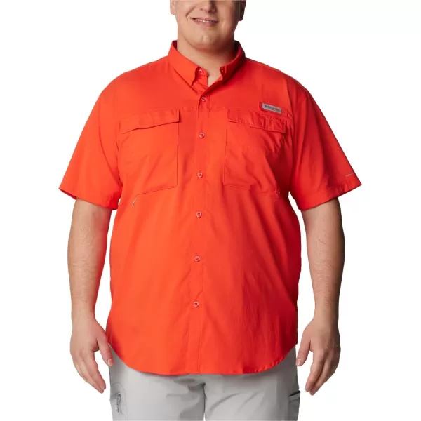 imageColumbia Mens Blood and Guts Iv Woven Short SleeveBright Poppy