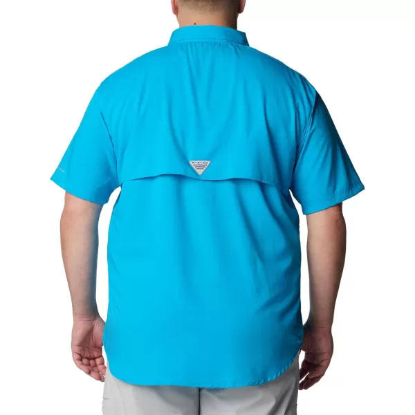 imageColumbia Mens Blood and Guts Iv Woven Short SleeveOcean Blue
