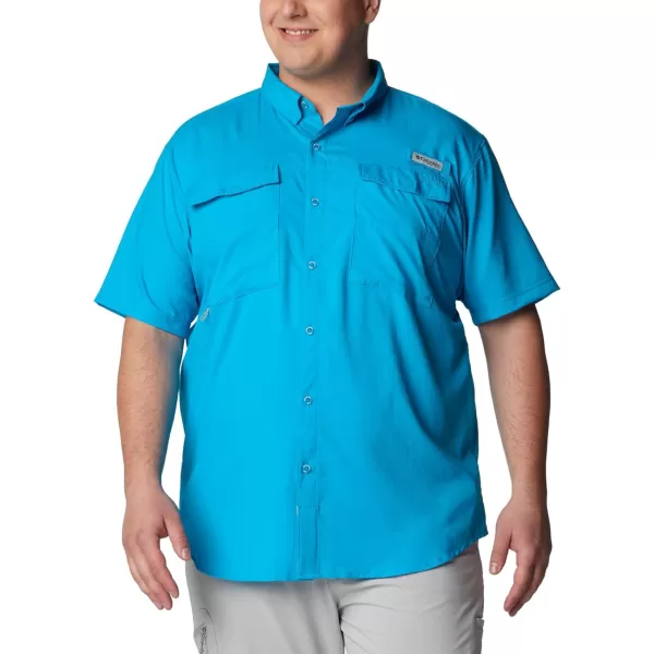 imageColumbia Mens Blood and Guts Iv Woven Short SleeveOcean Blue