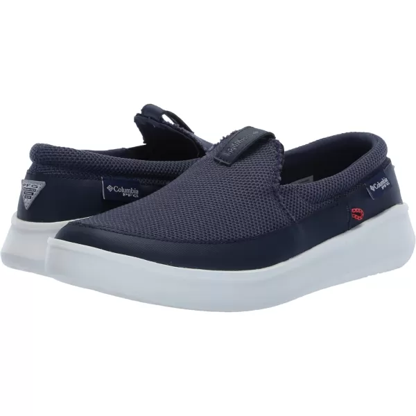 imageColumbia Mens Boatside Breathe PFG Boat ShoeNocturnalSunset Red