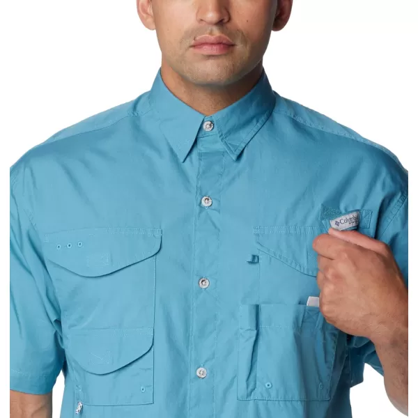 imageColumbia Mens Bonehead Short Sleeve ShirtCanyon Blue