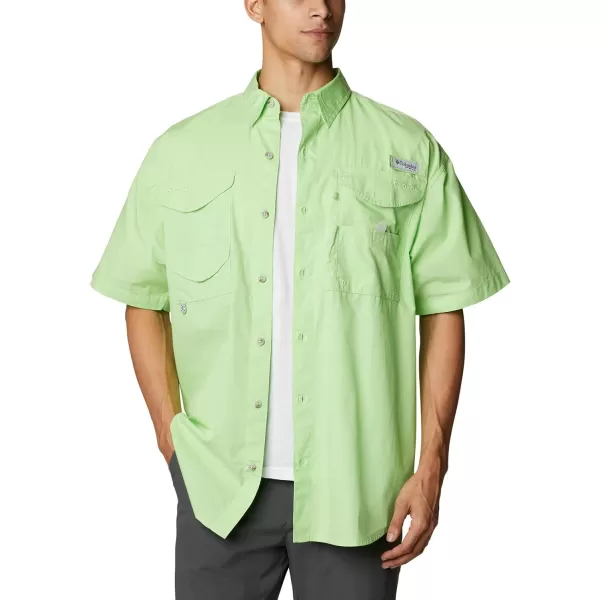 imageColumbia Mens Bonehead Short Sleeve ShirtLime Glow