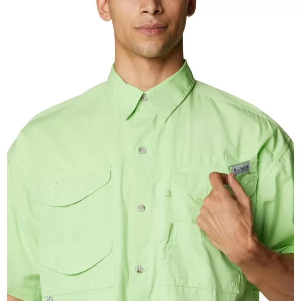 imageColumbia Mens Bonehead Short Sleeve ShirtLime Glow