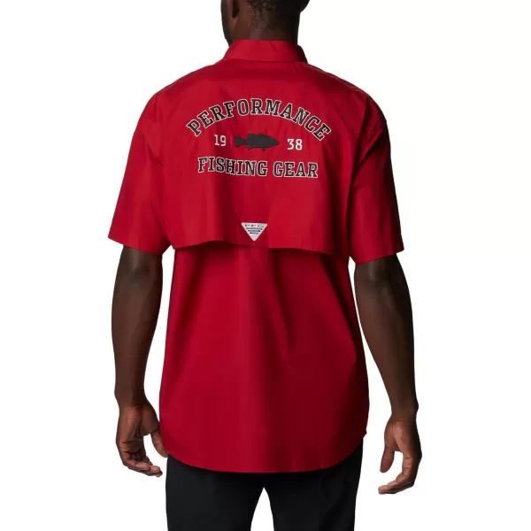 imageColumbia Mens CLG Bonehead Team Ss ShirtArk  Red Velvet