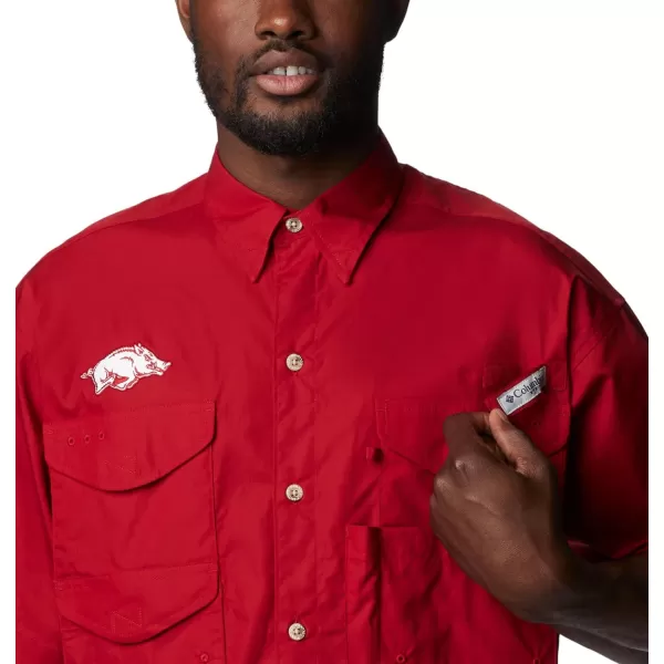 imageColumbia Mens CLG Bonehead Team Ss ShirtArk  Red Velvet