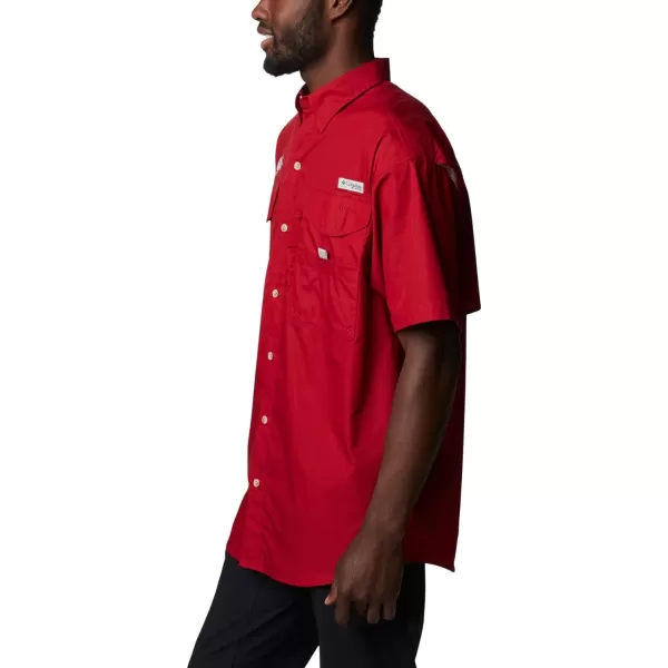 imageColumbia Mens CLG Bonehead Team Ss ShirtArk  Red Velvet