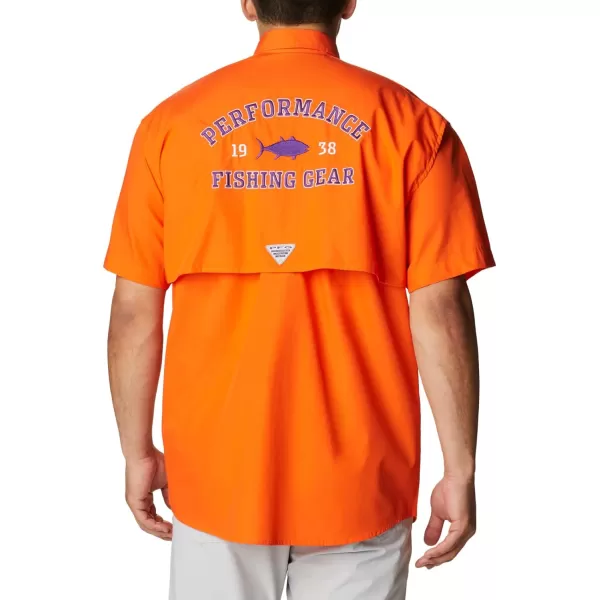 imageColumbia Mens CLG Bonehead Team Ss ShirtCle  Spark Orange