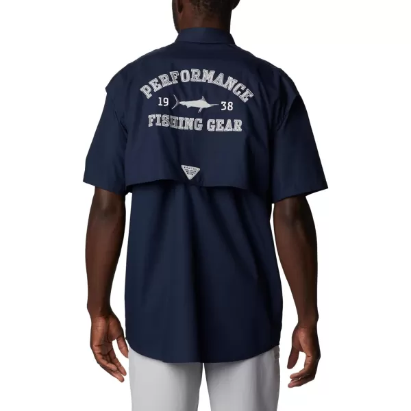imageColumbia Mens CLG Bonehead Team Ss ShirtDc  Collegiate Navy