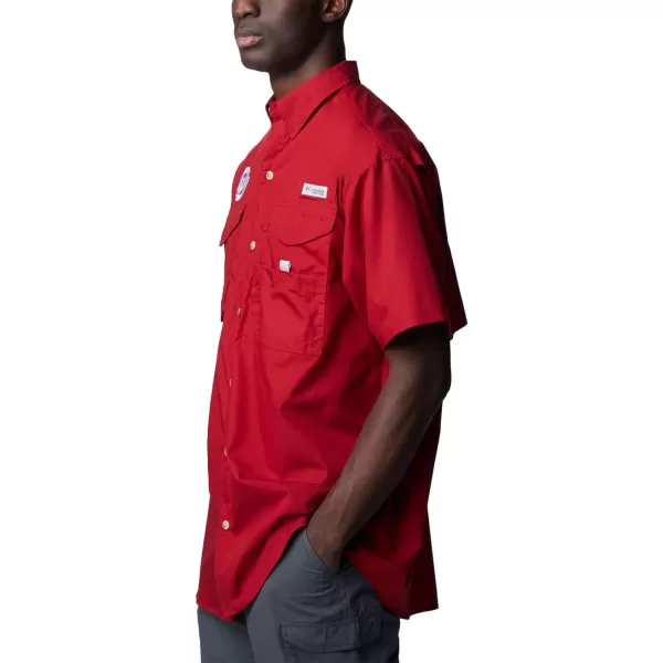 imageColumbia Mens CLG Bonehead Team Ss ShirtOk  Red Velvet