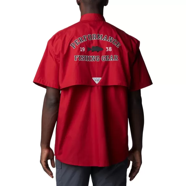 imageColumbia Mens CLG Bonehead Team Ss ShirtOk  Red Velvet