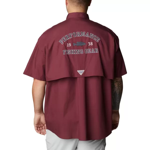 imageColumbia Mens CLG Bonehead Team Ss ShirtTam  Deep Maroon