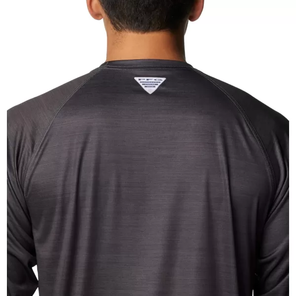 imageColumbia Mens Collegiate Terminal Tackle Heather Long Sleeve ShirtSc  Shark Heather